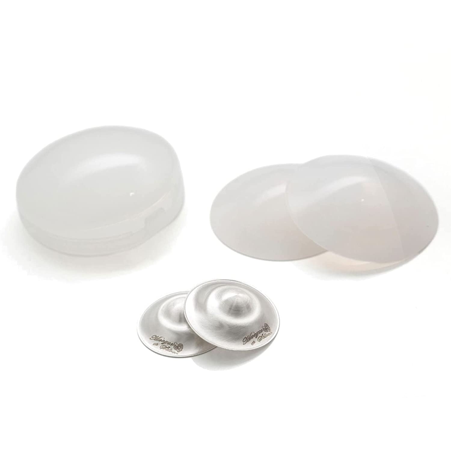 Premium Silver Nursing Cups for Comfortable and Convenient